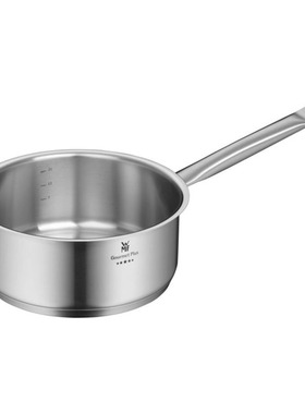德国WMF福腾宝Gourmet Plus不锈钢奶锅小汤锅16cm1.4L单柄汤锅