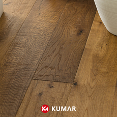 Паркет 风骨/橡木纯三层实木复合地板锁扣大板原木家用侘寂风木地板15/4