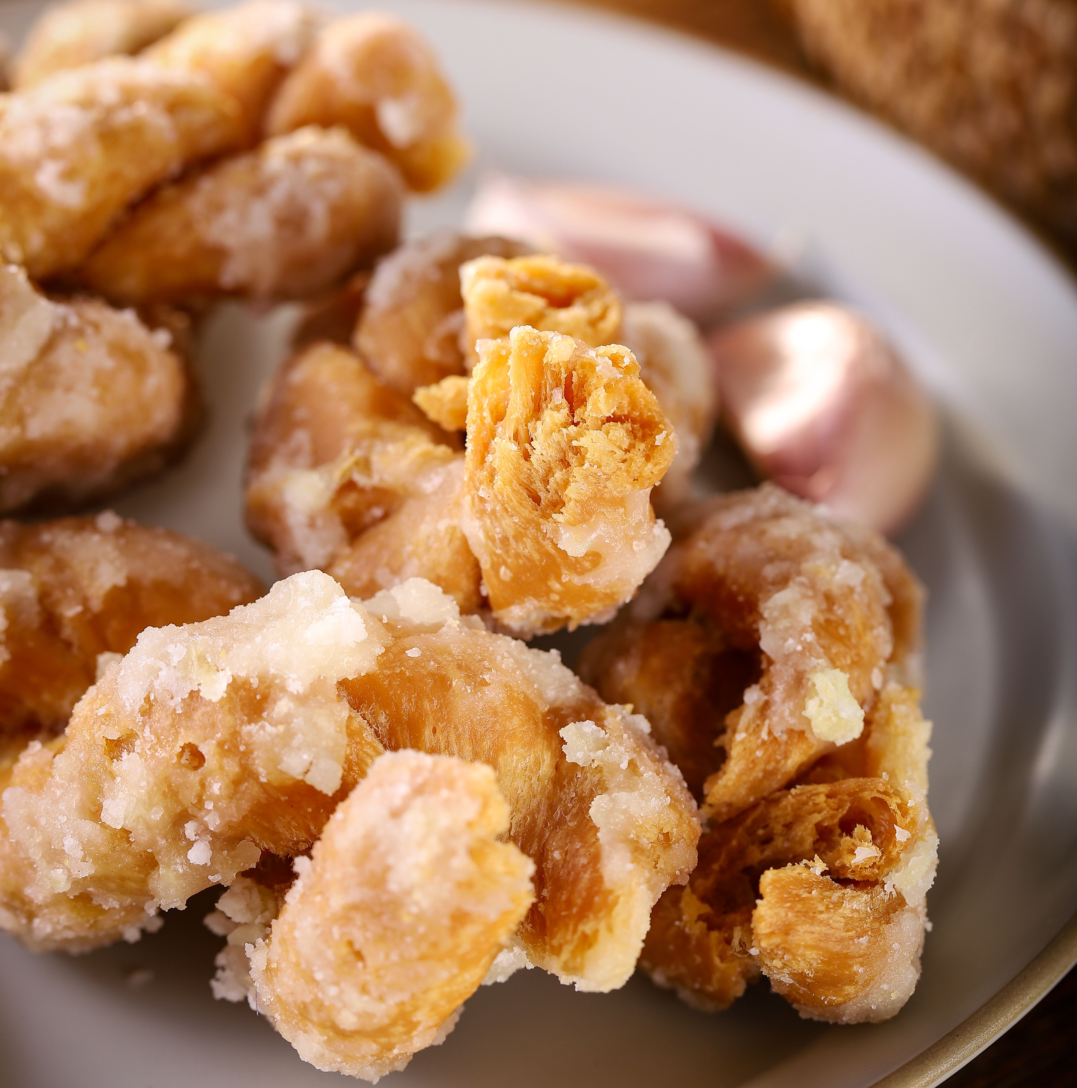 福建特产闽南古早味蒜蓉枝手工麻花传统小吃糕点怀旧休闲零食茶配