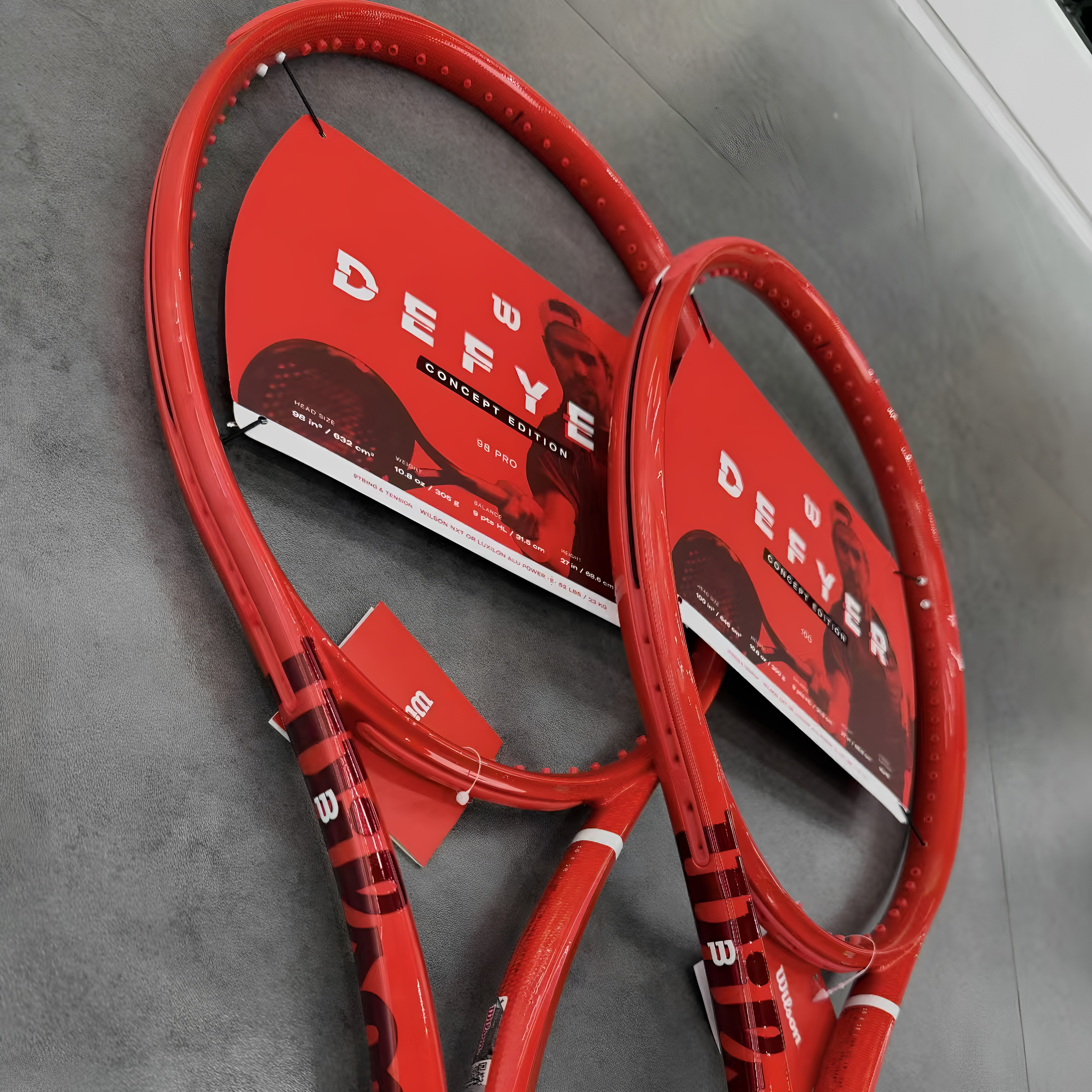 WILSON威尔胜26款REDLINE DEFYER 98 100威尔逊碳纤维专业网球拍