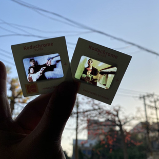 防水反转片幻灯片照片翻拍情侣胶片底片diy礼品全透明相纸135胶卷