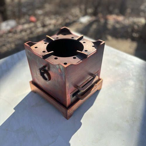 紫铜加厚茶炉手工茶炉支持定制