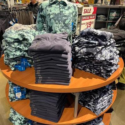 YANYAN美国代购Columbia/哥伦比亚 半拉链抓绒衣 休闲复古保暖