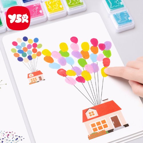 水洗无毒安全可靠艺术趣味点画