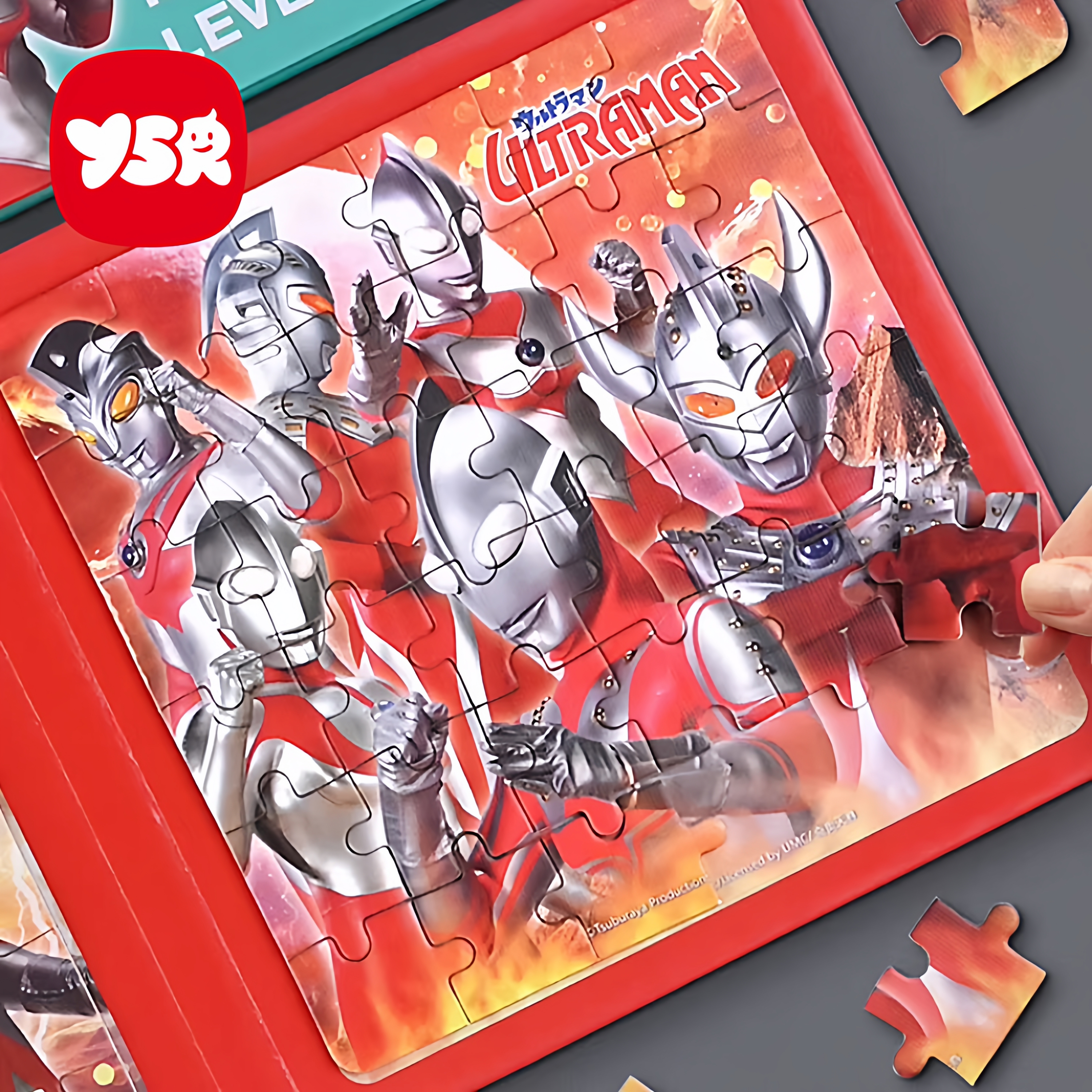 正版奥特曼磁力拼图儿童新款迪迦赛罗玩具3男孩6女孩生日礼物系列