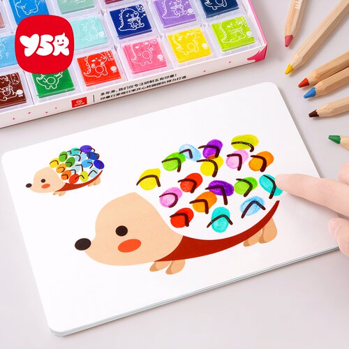 轻松水洗安全无毒儿童手指画套装