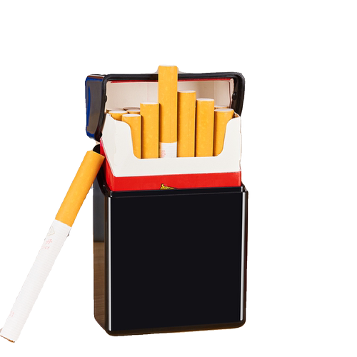 20支装透明烟盒粗烟整包装