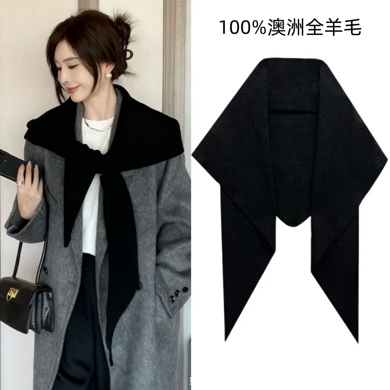 保暖2024新款加厚学生围脖韩版