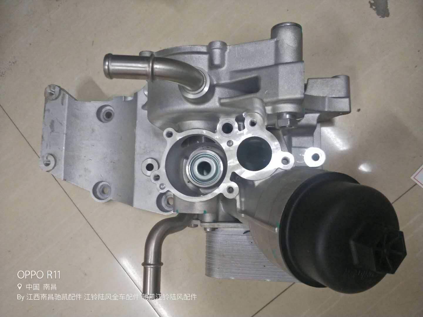 江铃驭胜330福特领界配件机油冷却器总成机滤总成