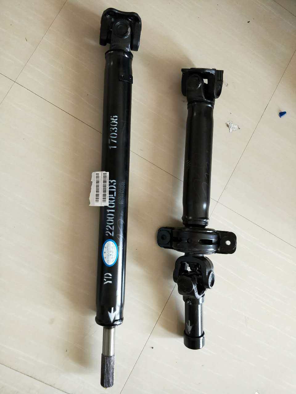 陆风X8X6X9配件后传动轴总成传动轴后段总成前桥传动轴前加力