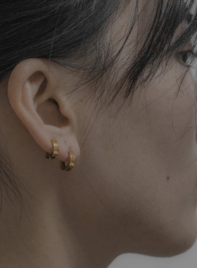 INAKSH个性简约基础耳环ins感个性设计女士耳饰轻奢气质耳环