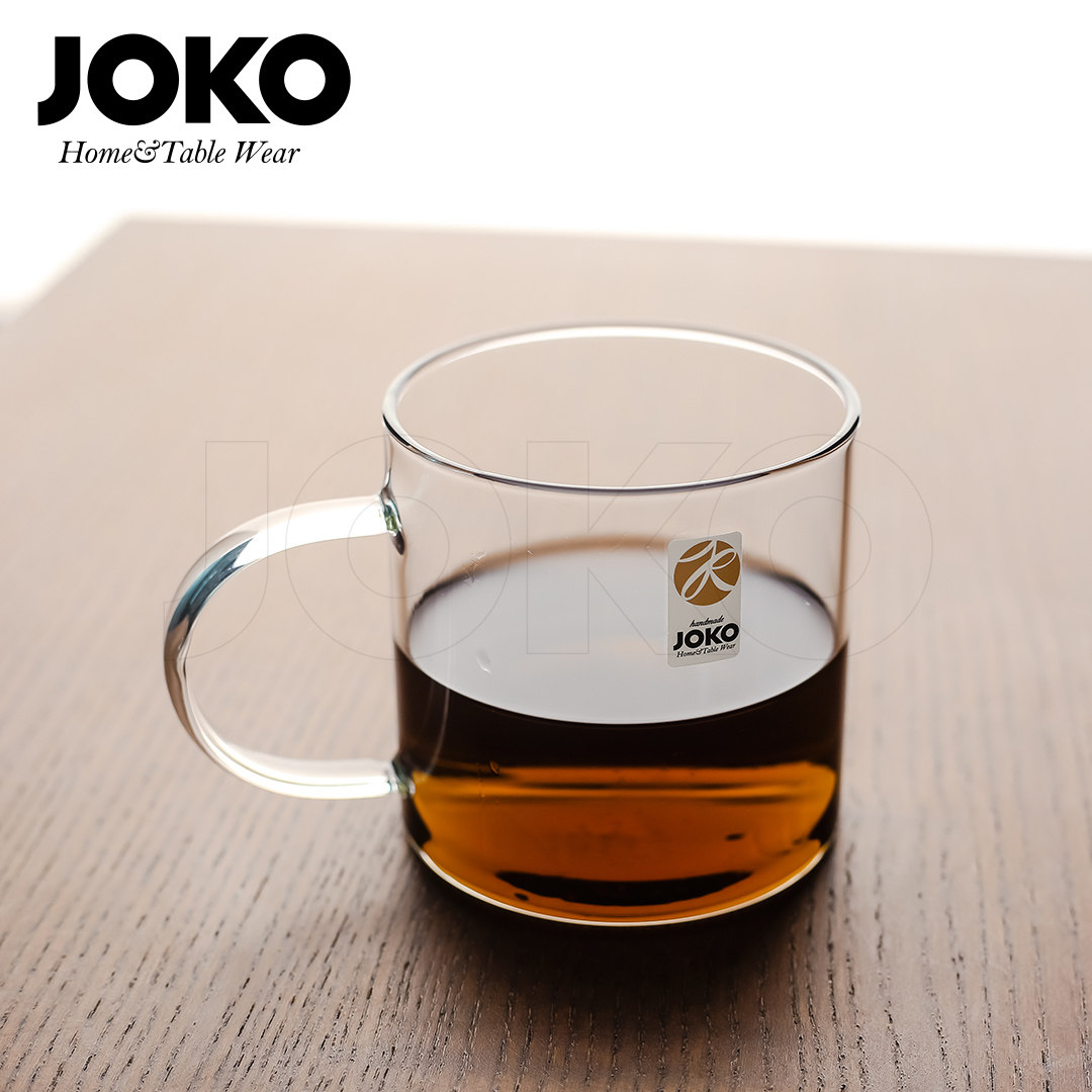 JOKO无铅耐热高硼硅玻璃泡茶水杯