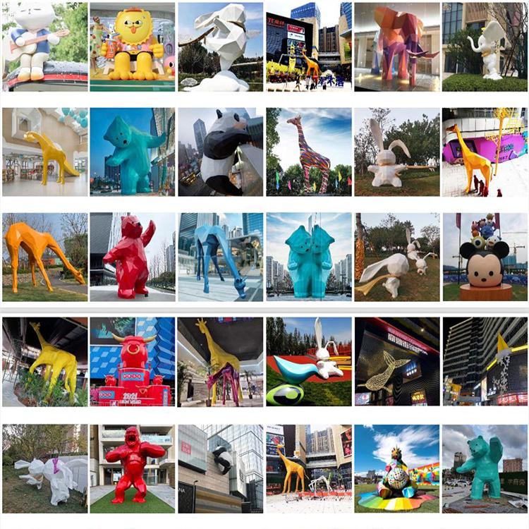 商业泡沫玻璃钢雕塑人物摆件定制