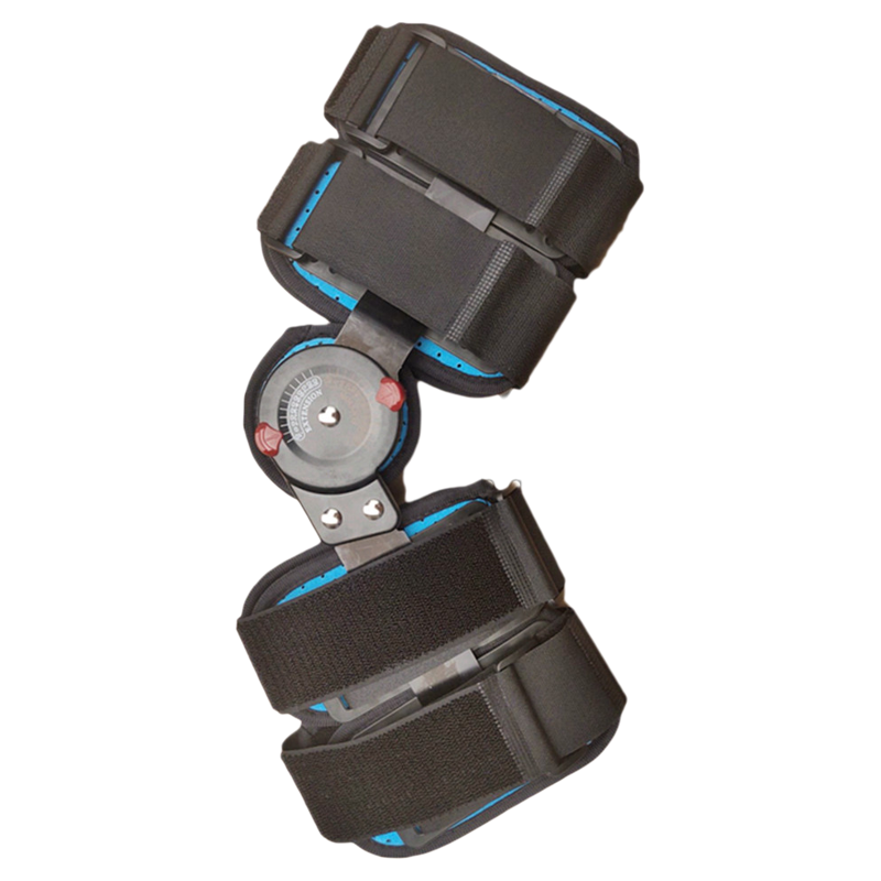 正品儿童可调膝关节矫形器卡盘限位固定器固定支具膝支架康复器材