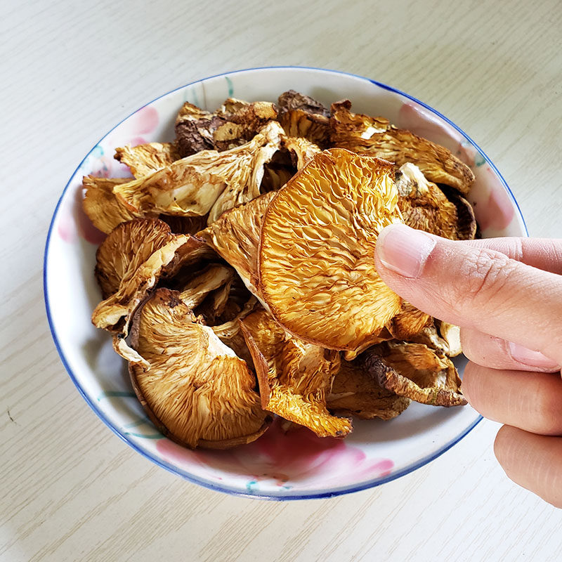 长白山野生元蘑菇 冻蘑 东北特产干货 自家采摘 250g 包邮