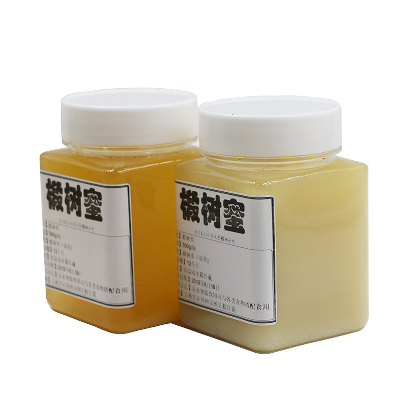 长白山蜂蜜 天然农家自产结晶 椴树蜜白蜜 土蜂蜜 酵素用蜂蜜500g