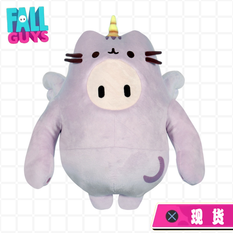 糖豆人steam游戏周边胖吉猫玩偶独角兽公仔毛绒玩具女生生日礼物,模玩/动漫/周边/娃圈三坑/桌游,动漫毛绒/抱枕/坐垫,淘宝优惠券,粉丝福利购,淘宝优惠卷