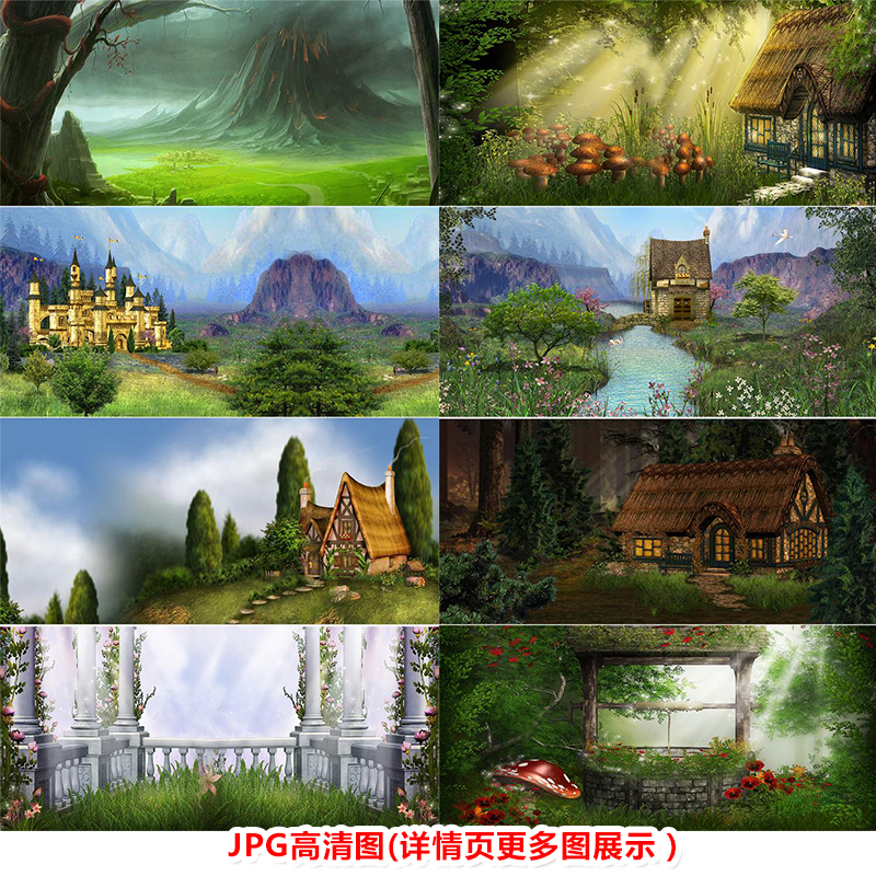 P0153童画背景画意背景图JPG高清背景