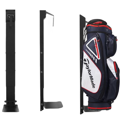 高尔夫球包挂墙展示架高尔夫球包支架球袋收纳golf bag wall rack