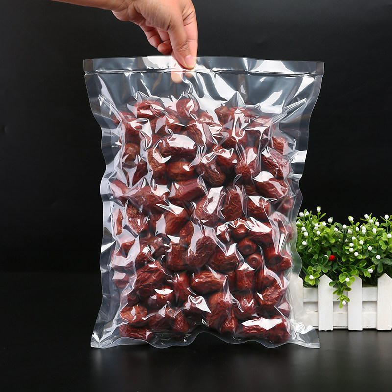 加厚光面真空袋30*35*20丝抽气压缩食品透明保鲜包装袋商用促销