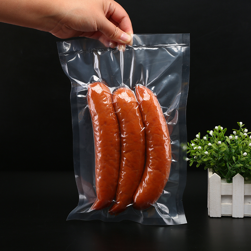 22*30*16丝透明真空食品包装袋大米熟食腊肉抽真空塑封袋100个