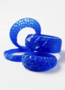 珠宝首饰3d文件模型打印紫蜡工厂高精度喷蜡浇铸金属K金银铜铸造