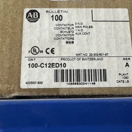ABB 100-C12ED10 接触器