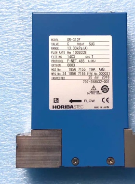 HORIBA GR-312F 100SCCM 压力范围13.33kPa。