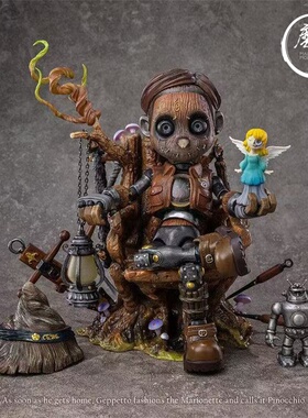 GIYORZILLA TOYS 破碎的童话 匹诺曹+扩展包1/6可动人偶 魔匠模型