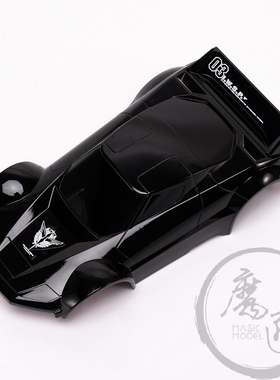 田宫四驱车喷涂改装成品18642 Spark Rouge 火花 改黑色 魔匠模型