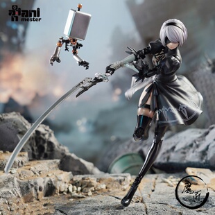 大漫匠 核金重构 机械纪元 尼尔 自动人形 1/9 包胶机娘 魔匠模型