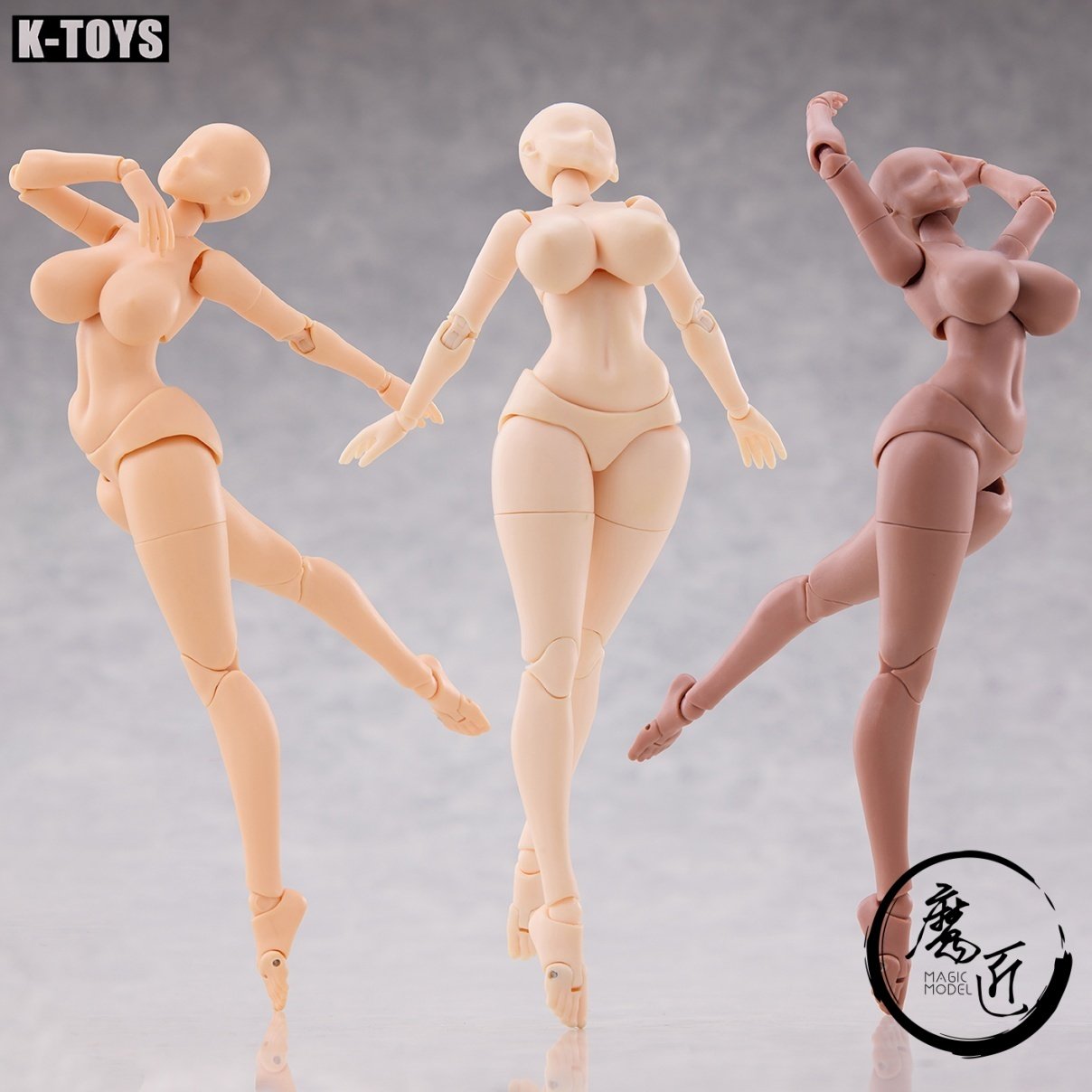 K-Toys日漫风丰满女素体