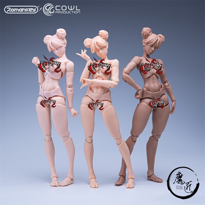 Romankey超可动少女素体