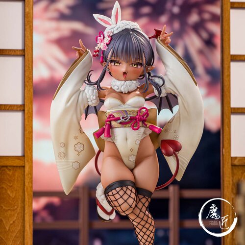 KiwiToys褐色小魅魔和服兔女郎