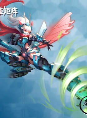 核能矩阵 赛博森林 飓风飞蝗 叶风婵 雷霆帝甲 蝗科机娘 魔匠模型