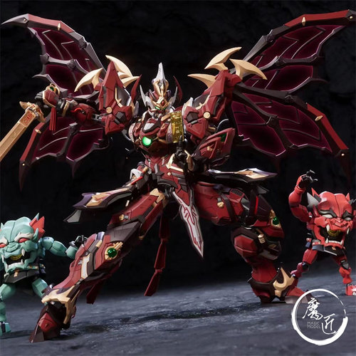 藏道模型四圣兽御魂使铸馗武斗版