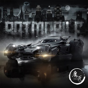 喜玩社 DC正版授权 大本蝙蝠车1/12拼装蝙蝠车 国创机甲 魔匠模型