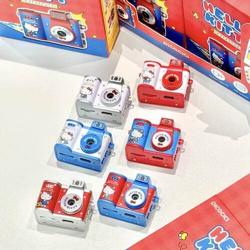 正版萌趣社 · Hellokitty元气信号系列迷你相机盲盒复古相机礼物