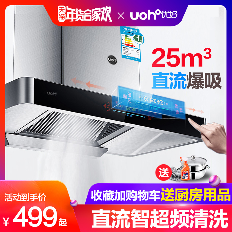 uoho/ÓźÃHT102A¶¥Îüʽ³éÓÍÑÌ»úŷʽ¼ÒÓôóÎüÁ¦ÎüÓÍ»ú³ø·¿tÐͱڹÒ