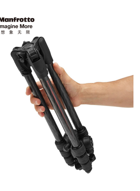 曼富图新品 MKBFRTC4FB-BH Befree Advanced玄影碳纤维专业三脚架球形云台旋锁三角架套装