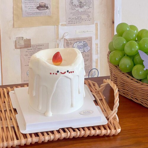 ns简约小火苗蜡烛蛋糕装饰