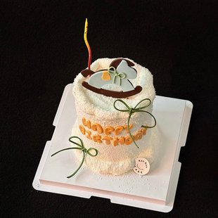 2026马年摇摇马亚克力蛋糕装饰插件马宝宝儿童生日派对甜品台装饰