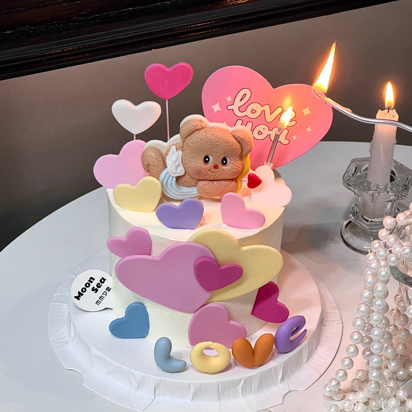 2.14网红情人节丘比特射箭小熊蛋糕装饰摆件情侣告白爱心卡片配件,节庆用品/礼品,节日装扮用品,淘宝优惠券,粉丝福利购,淘宝优惠卷