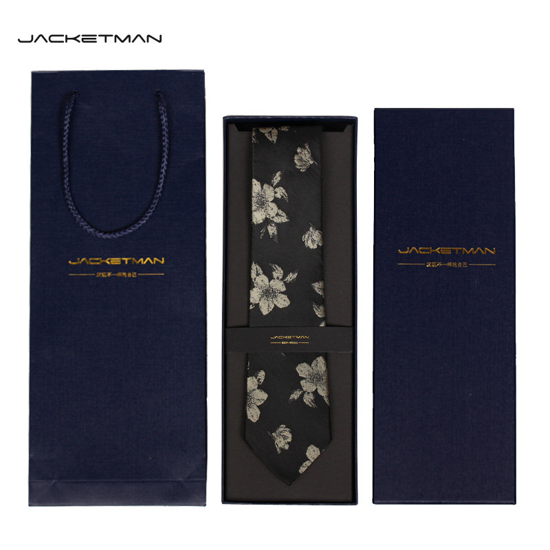 Jacketman领带男韩版窄款正装商务7cm黑色灰绿色花朵个性英伦款,服饰配件/皮带/帽子/围巾,领带,淘宝优惠券,粉丝福利购,淘宝优惠卷
