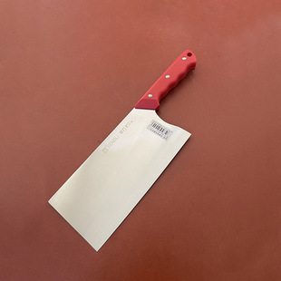 丰力分色不锈钢分色菜刀学校幼儿园厨房生熟刀彩色柄切分色刀包邮