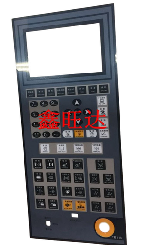 注塑机宝捷信tb118电脑面板纸
