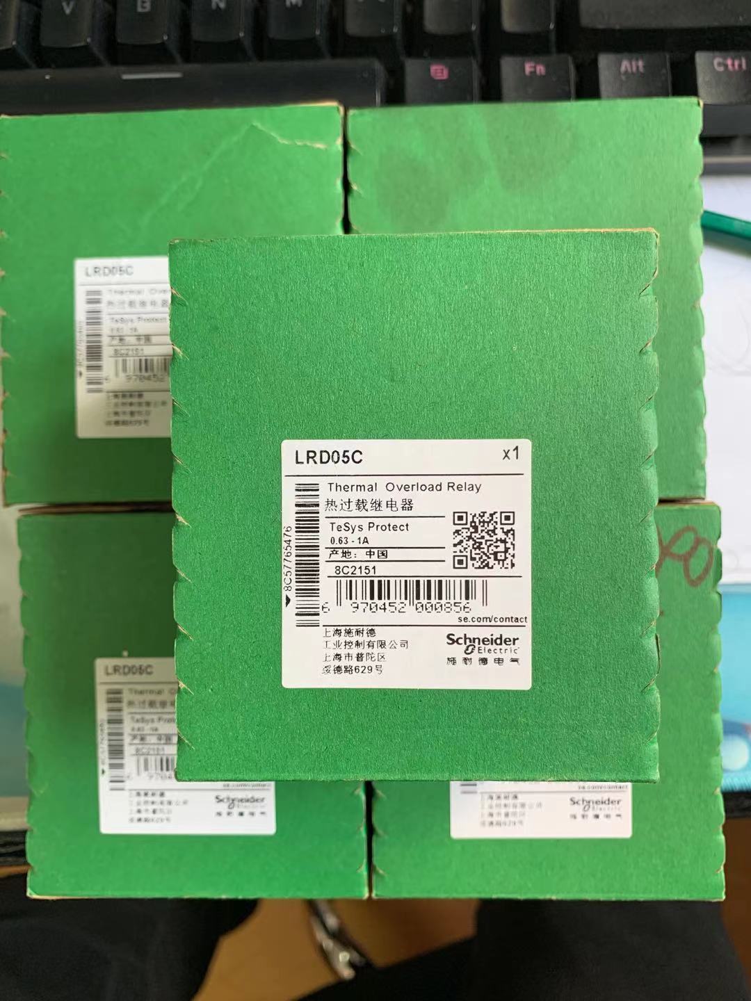 原装正品 施耐德 Schneider 热继电器 LRD05C 0.63-1A