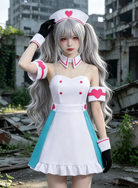 爱属性初音护士裙COS服性感纯欲二次元cosplay服裙子套装