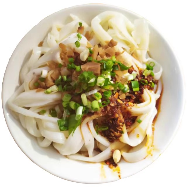 广元凉面真空 四川特产正宗蒸凉面4份装开袋加热即食冰袋泡沫箱