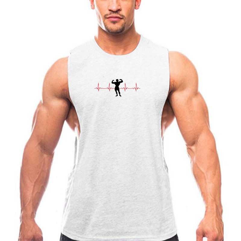 新款男士運動背心寬松夏季